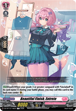 Beautiful Finish, Entrete - Parallactic Clash (Common) [DZ-BT13-146]