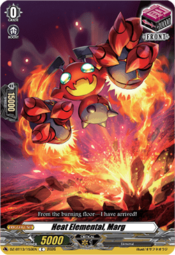 Heat Elemental, Marg - Parallactic Clash (Common) [DZ-BT13-153]