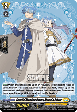 Beautiful Homeland Flowers, Himmel & Frieren - Parallactic Clash (Special EX) [DZ-BT13-EX10]