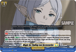 Magic for Finding Lost Accessories - Parallactic Clash (Special EX) [DZ-BT13-EX30]