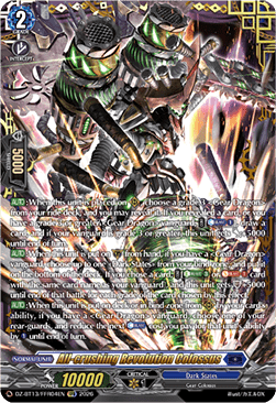 All-crushing Revolution Colossus  (V.2 - Double Frame Rare) - Parallactic Clash (Double Frame Rare) [DZ-BT13-FFR04]