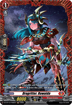 Dragritter, Ruwaida  (V.2 - Frame Rare) - Parallactic Clash (Frame Rare) [DZ-BT13-FR08]