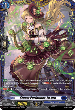 Steam Performer, La-era  (V.2 - Frame Rare) - Parallactic Clash (Frame Rare) [DZ-BT13-FR12]