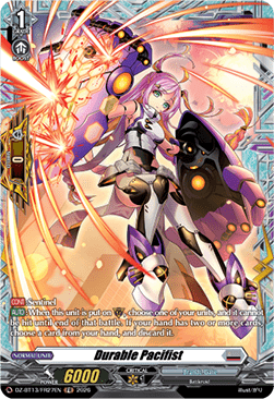 Durable Pacifist  (V.2 - Frame Rare) - Parallactic Clash (Frame Rare) [DZ-BT13-FR27]