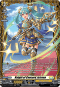 Knight of Concord, Istrena  (V.2 - Frame Rare) - Parallactic Clash (Frame Rare) [DZ-BT13-FR32]