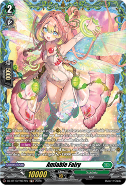Amiable Fairy  (V.2 - Frame Rare) - Parallactic Clash (Frame Rare) [DZ-BT13-FR37]