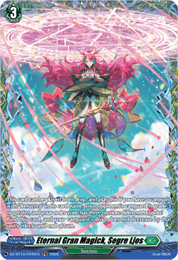 Eternal Gran Magick, Segre Ljos  (V.2 - Frame Rare) - Parallactic Clash (Frame Rare) [DZ-BT13-FR45]