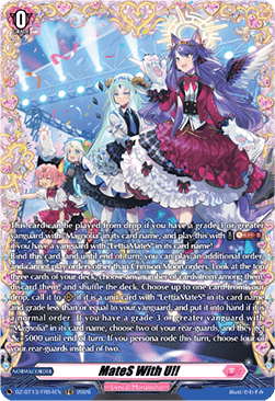 MateS With U!!  (V.2 - Frame Rare) - Parallactic Clash (Frame Rare) [DZ-BT13-FR54]