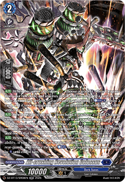 All-crushing Revolution Colossus  (V.3 - Silver Rare) - Parallactic Clash (Silver Rare) [DZ-BT13-SR08]
