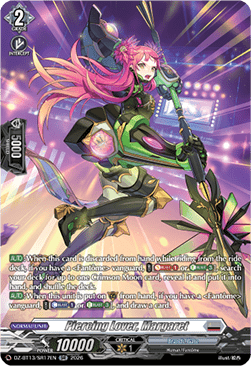 Piercing Lover, Margaret  (V.3 - Silver Rare) - Parallactic Clash (Silver Rare) [DZ-BT13-SR17]