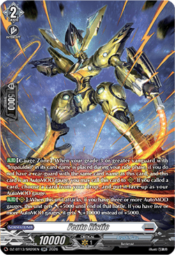 Feuto Ristic  (V.3 - Silver Rare) - Parallactic Clash (Silver Rare) [DZ-BT13-SR20]