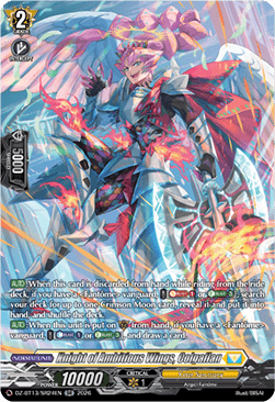 Knight of Ambitious Wings, Colgaflan  (V.3 - Silver Rare) - Parallactic Clash (Silver Rare) [DZ-BT13-SR24]