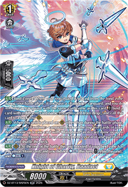 Knight of Charity, Baadact  (V.3 - Silver Rare) - Parallactic Clash (Silver Rare) [DZ-BT13-SR25]