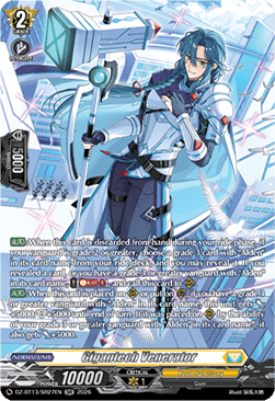 Gigantech Venerator  (V.3 - Silver Rare) - Parallactic Clash (Silver Rare) [DZ-BT13-SR27]