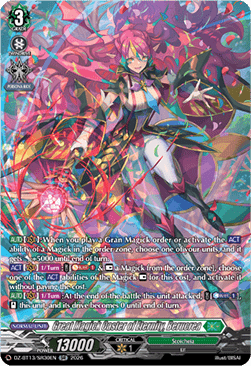 Great Magick Caster of Eternity, Berucrea  (V.5 - Silver Rare) - Parallactic Clash (Silver Rare) [DZ-BT13-SR30]