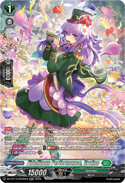 Fidelitous Performance, Croine  (V.3 - Silver Rare) - Parallactic Clash (Silver Rare) [DZ-BT13-SR35]