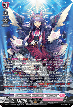 LettiaMateS, Magnolia "Fantôme"  (V.4 - Silver Rare) - Parallactic Clash (Silver Rare) [DZ-BT13-SR37]