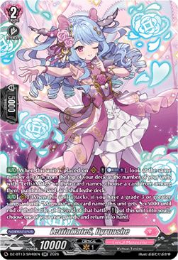 LettiaMateS, Dyruashe  (V.3 - Silver Rare) - Parallactic Clash (Silver Rare) [DZ-BT13-SR40]
