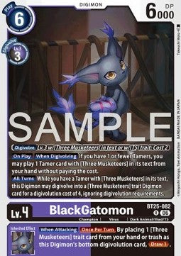 BlackGatomon (BT25-082) - Dual Revolution (Rare) [BT-25-082]