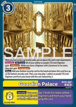 Guardian Palace (BT25-097) - Dual Revolution (Uncommon) [BT-25-097]
