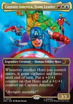Captain America, Team Leader