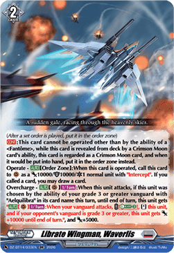 Librate Wingman, Waverlis [D-Format] (V.1 - Double Rare)