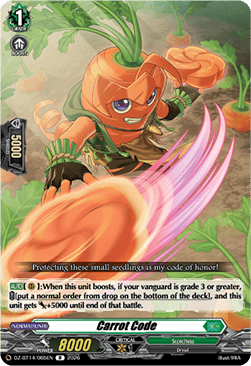 Carrot Code [D-Format] (V.1 - Rare)