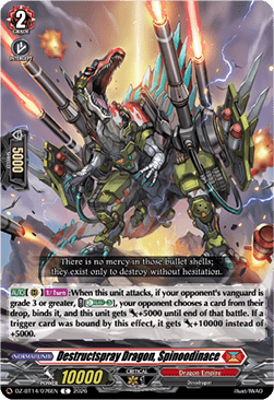 Destructspray Dragon, Spinoodinace [D-Format]