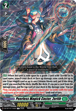 Peerless Magick Caster, Zerith [D-Format]