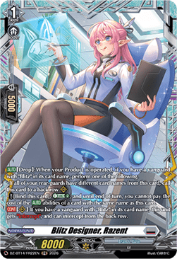 Blitz Designer, Razent [D-Format] (V.2 - Frame Rare)