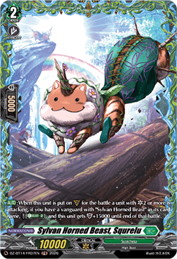 Sylvan Horned Beast, Squrelu [D-Format] (V.2 - Frame Rare)