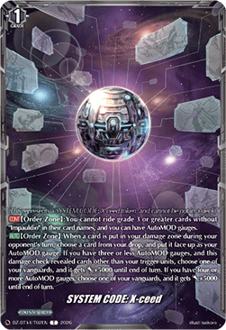 SYSTEM CODE: X-ceed [D-Format]