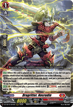 Dragritter, Nasrudin [D-Format] (V.1 - Triple Rare)