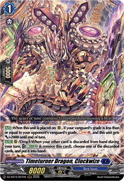 Timeturner Dragon, Clockwize [D-Format]