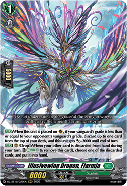 Illusivewing Dragon, Fjarmja [D-Format]