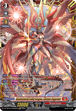 Chakrabarthi Deity Dragon, Nirvana Bagarvan [D-Format] (V.2 - Double Frame Rare)
