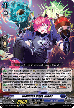 Diabolos Boys, Hines [D-Format]
