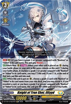 Knight of True Shot, Illtyyd [D-Format]