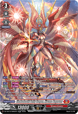 Chakrabarthi Deity Dragon, Nirvana Bagarvan [D-Format] (V.5 - Silver Rare)