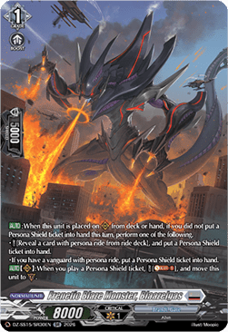 Frenetic Blaze Monster, Blaazelgas [D-Format] (V.3 - Silver Rare)