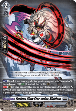 Furious Claw Star-vader, Niobium [D-Format] (V.1 - Double Rare)