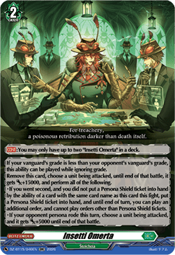 Insetti Omerta [D-Format] (V.1 - Double Rare)