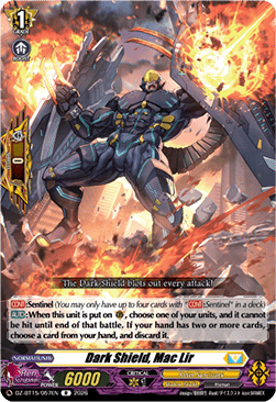 Dark Shield, Mac Lir [D-Format] (V.1 - Rare)