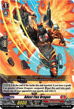 Adust Flux Dragon [D-Format]