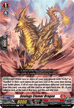Geology Clamor Dragon [D-Format]