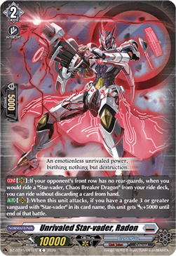 Unrivaled Star-vader, Radon [D-Format]