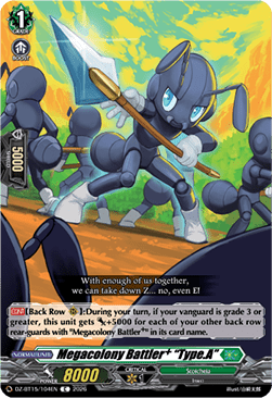 Megacolony Battler⁺ “Type.A” [D-Format]
