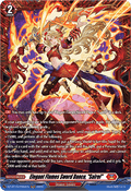 Elegant Flames Sword Dance, "Sairei" [D-Format] (V.2 - Frame Rare)