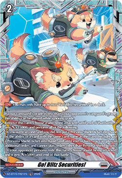 Go! Blitz Securities! [D-Format] (V.2 - Frame Rare)