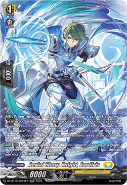 Aerial Sharp Knight, Eardfris [D-Format] (V.3 - Silver Rare)